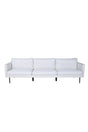 Zoom 3 - Sitzer Sofa - hellbeige/Polyester - 3 - Sitzer Sofas - ALVAHOME