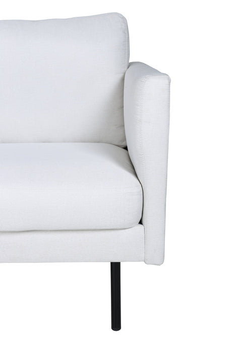 Zoom 3 - Sitzer Sofa - hellbeige/Polyester - 3 - Sitzer Sofas - ALVAHOME