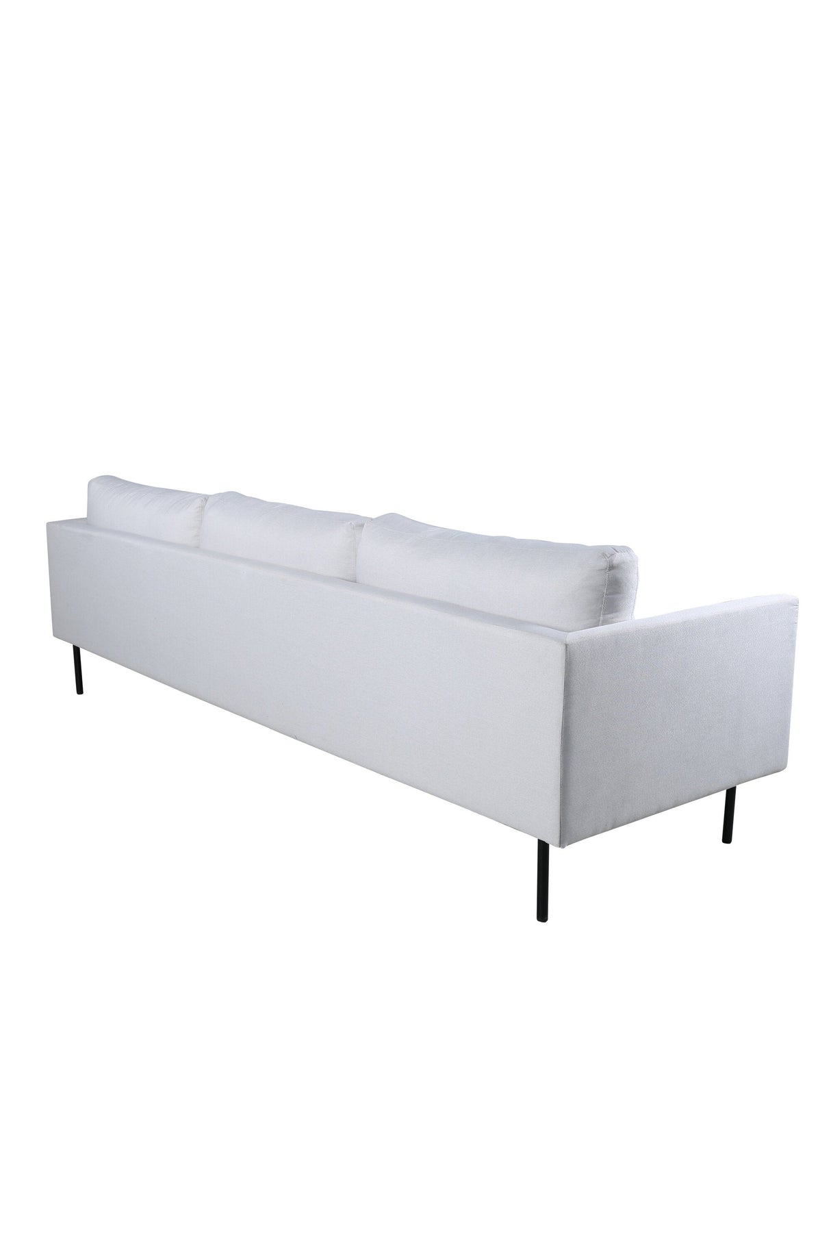 Zoom 3 - Sitzer Sofa - hellbeige/Polyester - 3 - Sitzer Sofas - ALVAHOME