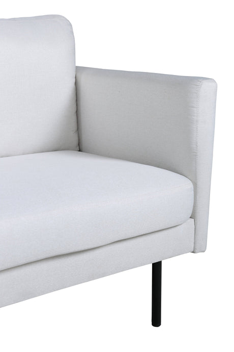 Zoom 3 - Sitzer Sofa - hellbeige/Polyester - 3 - Sitzer Sofas - ALVAHOME