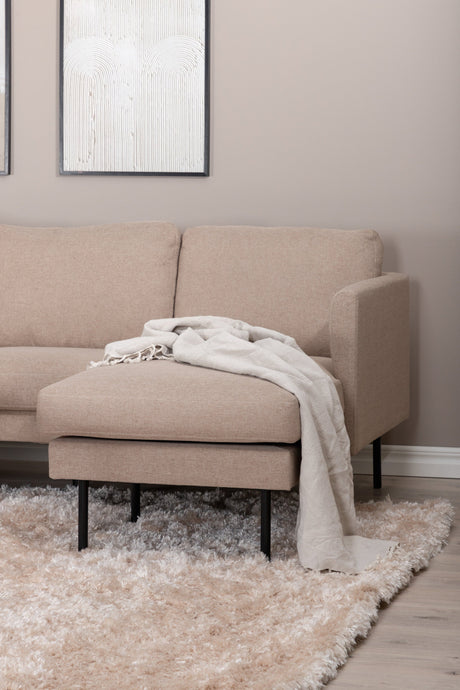 Zoom Chaiselongue Sofa - beige/Polyester - Chaiselongue Sofas - ALVAHOME