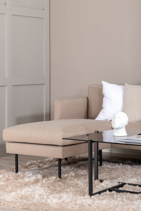 Zoom Chaiselongue Sofa - beige/Polyester - Chaiselongue Sofas - ALVAHOME