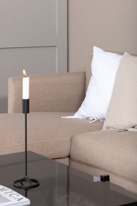 Zoom Chaiselongue Sofa - beige/Polyester - Chaiselongue Sofas - ALVAHOME