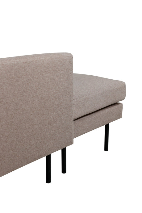 Zoom Chaiselongue Sofa - beige/Polyester - Chaiselongue Sofas - ALVAHOME
