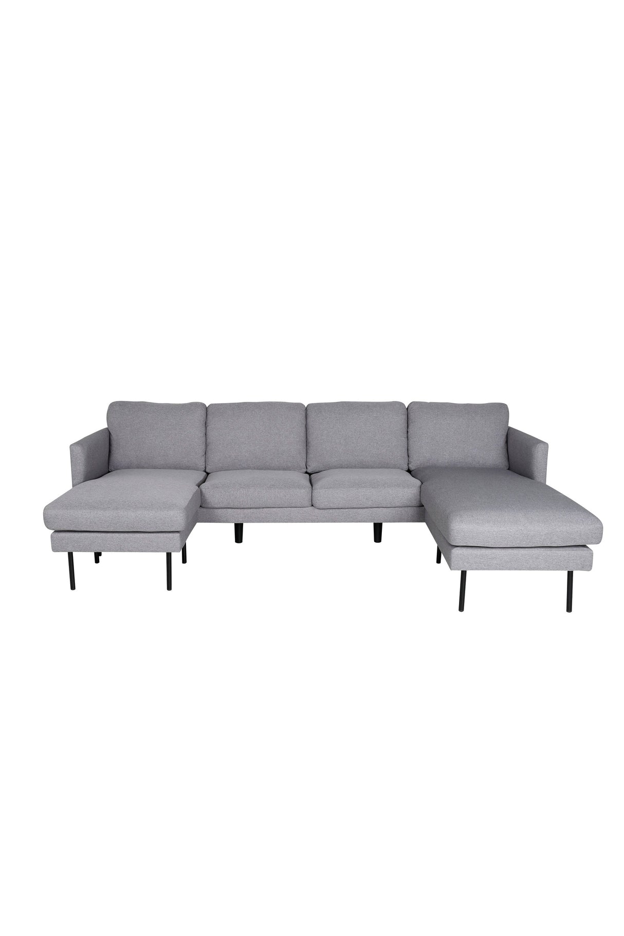 Zoom Chaiselongue Sofa - grau/Polyester - Chaiselongue Sofas - ALVAHOME