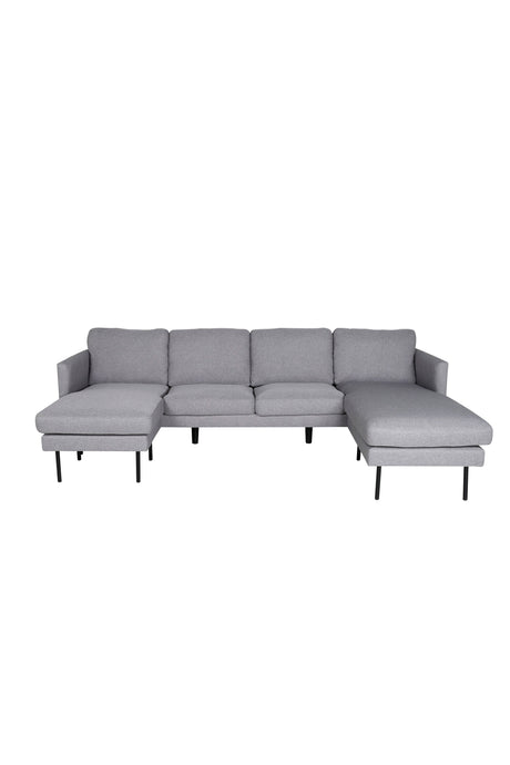 Zoom Chaiselongue Sofa - grau/Polyester - Chaiselongue Sofas - ALVAHOME