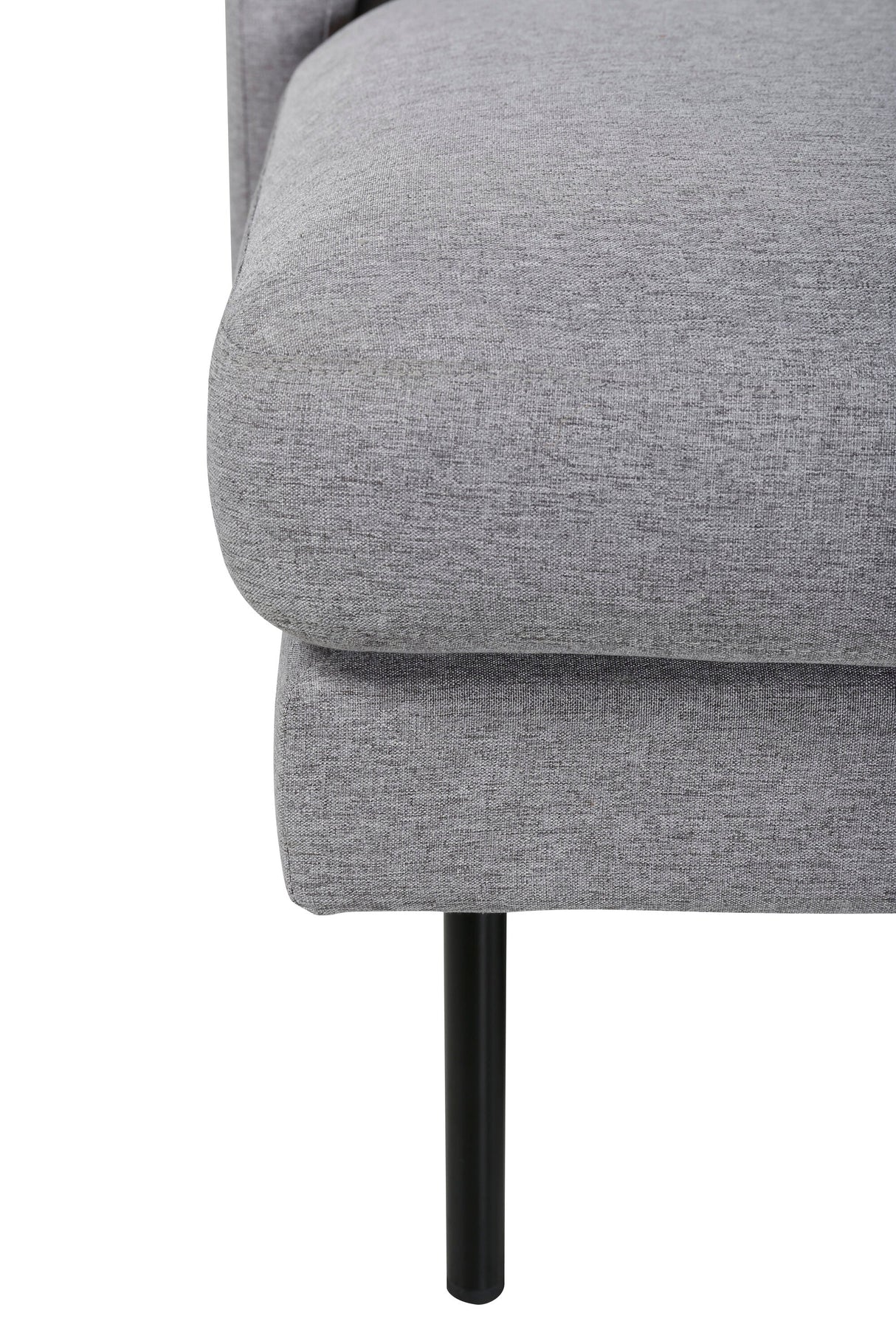 Zoom Chaiselongue Sofa - grau/Polyester - Chaiselongue Sofas - ALVAHOME
