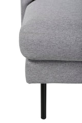Zoom Chaiselongue Sofa - grau/Polyester - Chaiselongue Sofas - ALVAHOME
