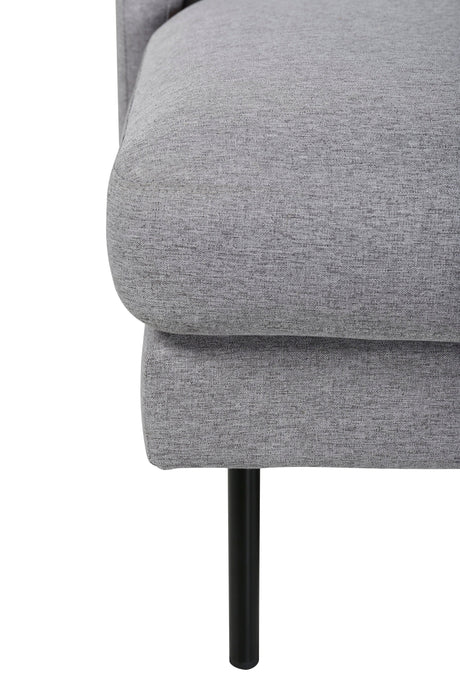 Zoom Chaiselongue Sofa - grau/Polyester - Chaiselongue Sofas - ALVAHOME