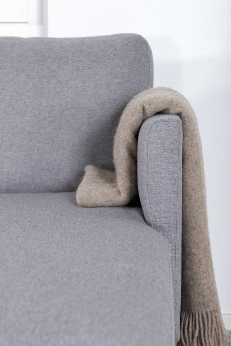Zoom Chaiselongue Sofa - grau/Polyester - Chaiselongue Sofas - ALVAHOME