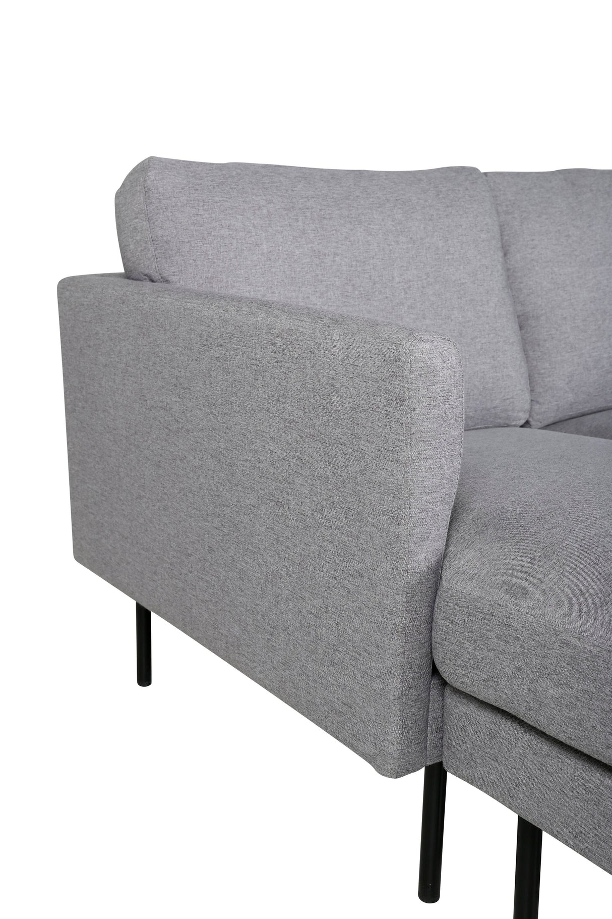 Zoom Chaiselongue Sofa - grau/Polyester - Chaiselongue Sofas - ALVAHOME
