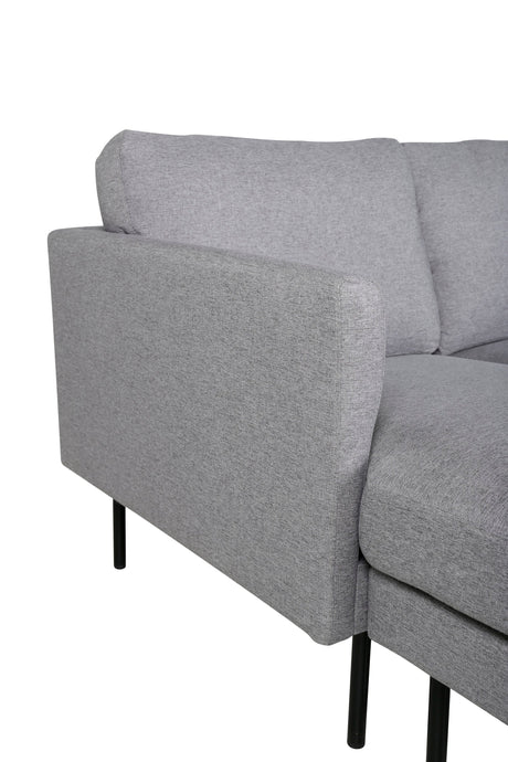 Zoom Chaiselongue Sofa - grau/Polyester - Chaiselongue Sofas - ALVAHOME