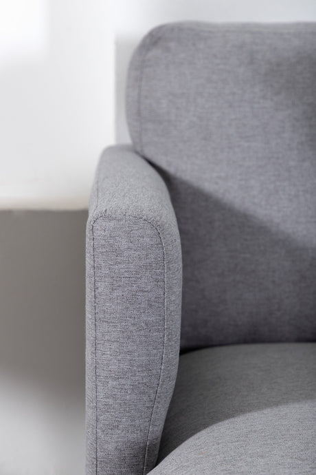 Zoom Chaiselongue Sofa - grau/Polyester - Chaiselongue Sofas - ALVAHOME