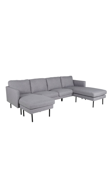 Zoom Chaiselongue Sofa - grau/Polyester - Chaiselongue Sofas - ALVAHOME
