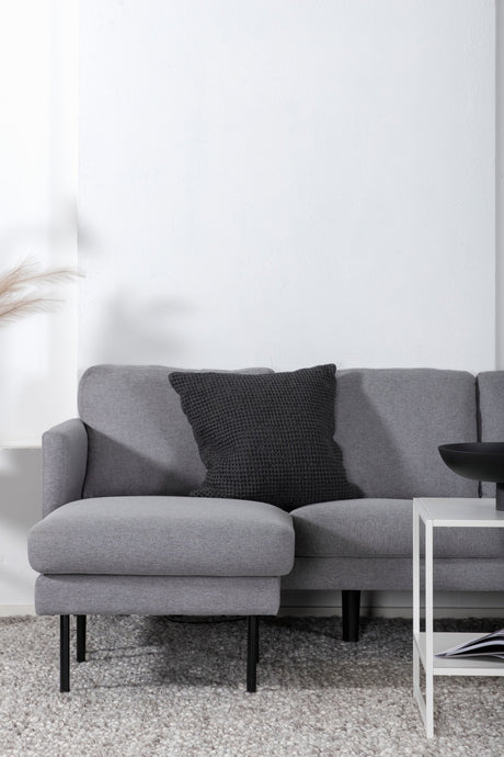 Zoom Chaiselongue Sofa - grau/Polyester - Chaiselongue Sofas - ALVAHOME