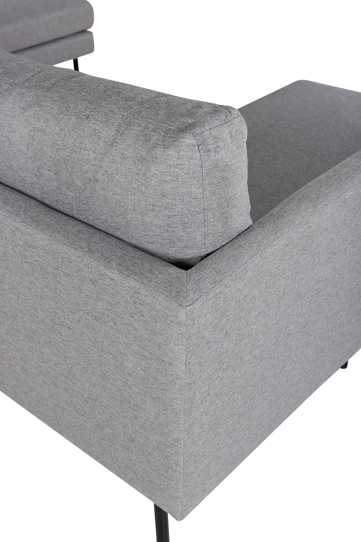 Zoom Chaiselongue Sofa - grau/Polyester - Chaiselongue Sofas - ALVAHOME