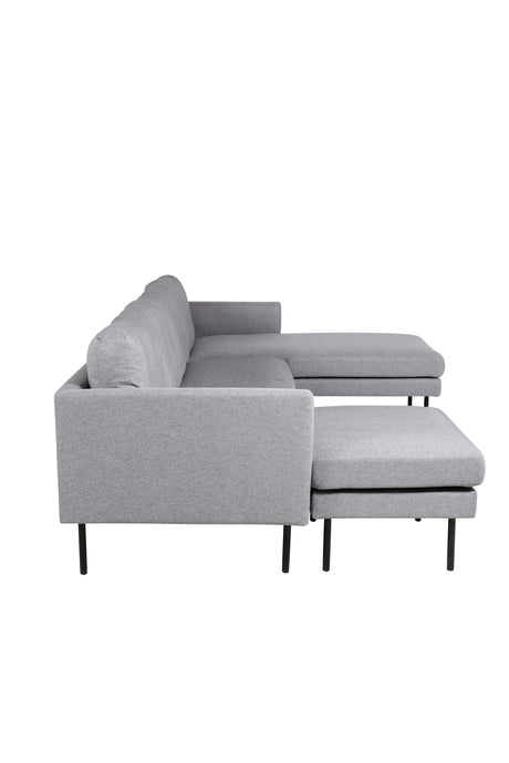 Zoom Chaiselongue Sofa - grau/Polyester - Chaiselongue Sofas - ALVAHOME