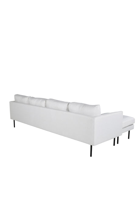 Zoom Chaiselongue Sofa - hellbeige/Polyester - Chaiselongue Sofas - ALVAHOME