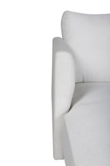 Zoom Chaiselongue Sofa - hellbeige/Polyester - Chaiselongue Sofas - ALVAHOME