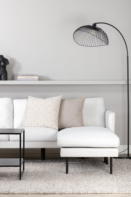 Zoom Chaiselongue Sofa - hellbeige/Polyester - Chaiselongue Sofas - ALVAHOME
