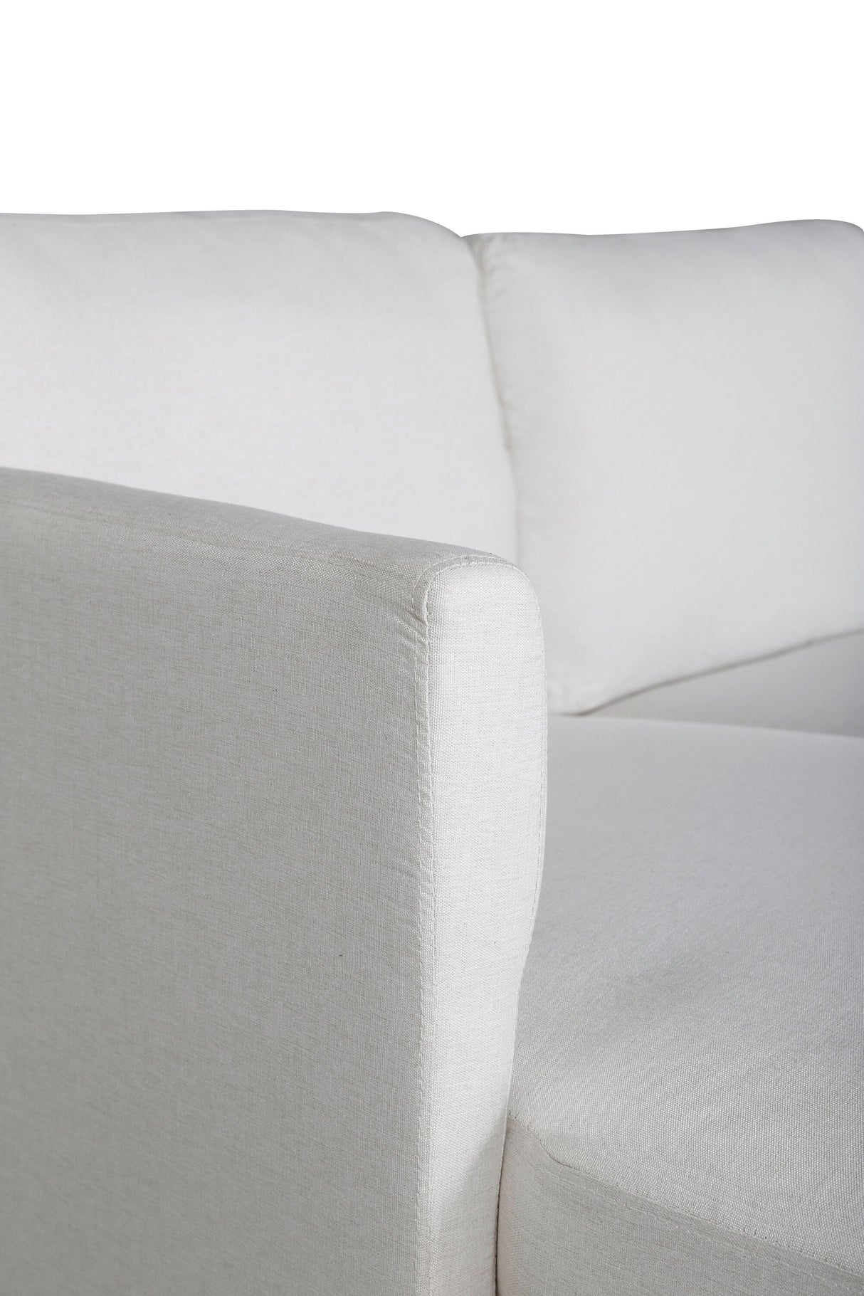 Zoom Chaiselongue Sofa - hellbeige/Polyester - Chaiselongue Sofas - ALVAHOME