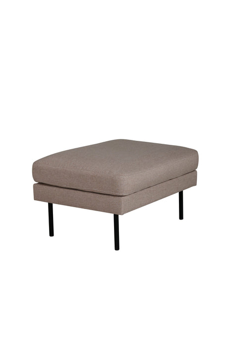 Zoom Ottoman - braun/Polyester - Ottomane / Poufs - ALVAHOME