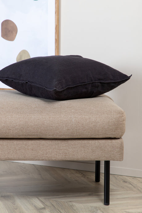 Zoom Ottoman - braun/Polyester - Ottomane / Poufs - ALVAHOME