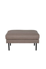 Zoom Ottoman - braun/Polyester - Ottomane / Poufs - ALVAHOME