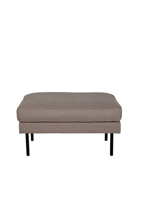 Zoom Ottoman - braun/Polyester - Ottomane / Poufs - ALVAHOME