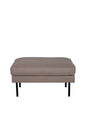 Zoom Ottoman - braun/Polyester - Ottomane / Poufs - ALVAHOME