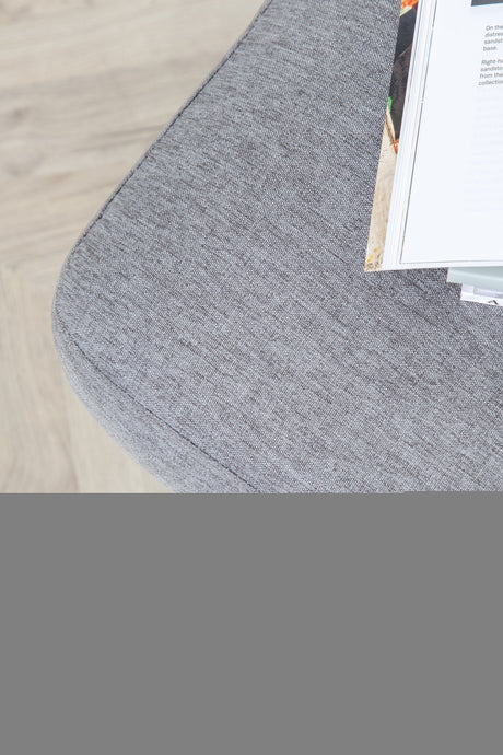 Zoom Ottoman - grau/Polyester - Ottomane / Poufs - ALVAHOME