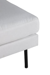 Zoom Ottoman - hellbeige/Polyester - Ottomane / Poufs - ALVAHOME