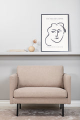 Zoom Sessel - beige/Polyester - Sessel - ALVAHOME