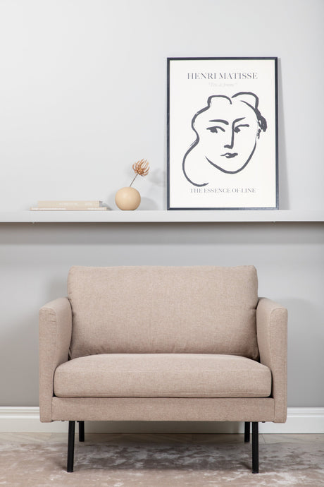 Zoom Sessel - beige/Polyester - Sessel - ALVAHOME