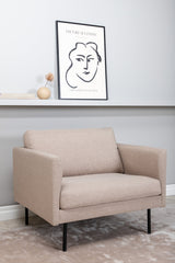 Zoom Sessel - beige/Polyester - Sessel - ALVAHOME