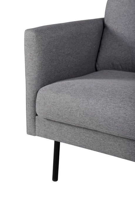 Zoom Sessel - grau/Polyester - Sessel - ALVAHOME