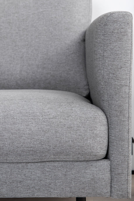 Zoom Sessel - grau/Polyester - Sessel - ALVAHOME
