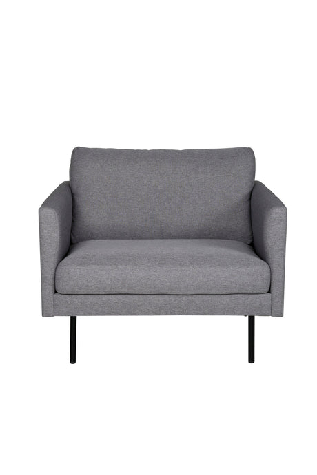 Zoom Sessel - grau/Polyester - Sessel - ALVAHOME