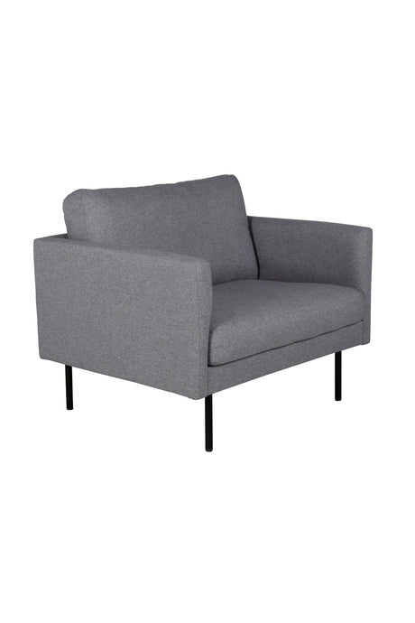 Zoom Sessel - grau/Polyester - Sessel - ALVAHOME