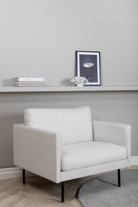 Zoom Sessel - hellbeige/Polyester - Sessel - ALVAHOME